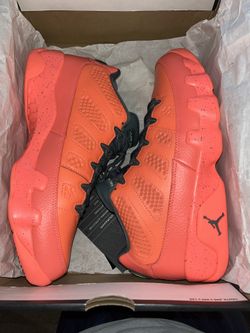 Jordan 9 Low Bright Mango B Grade
