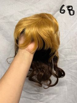 Peluca cabello corto ( cabello real )
