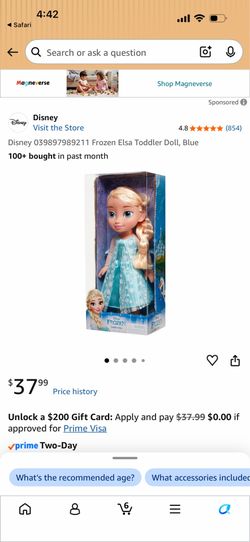 Frozen baby Elsa