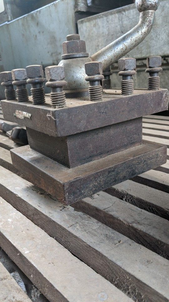 7" Squared 4 Way Tool Post For Conventional Lathe