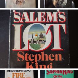 5 "Stephen King" Novels - First Prints