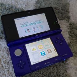 original Nintendo 3ds (midnight purple)