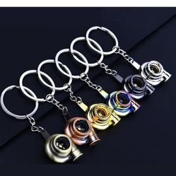 metal turbo key chain