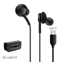 Type USB C Earphones In-ear Mic Headphones Earbuds Wire Headset For Samsung Lot Of 7x