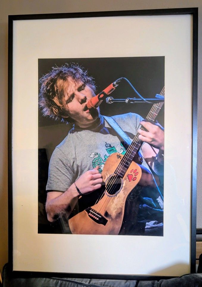 Ed Sheeran - Original Concert Photograph, Framed
