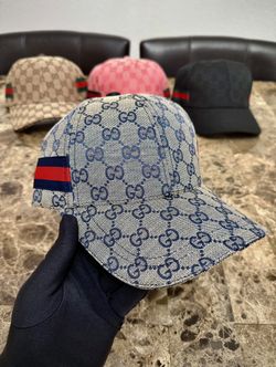 GG Tan Monogram Adjustable Size Designer Hat 