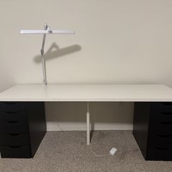 IKEA Desk with drawers