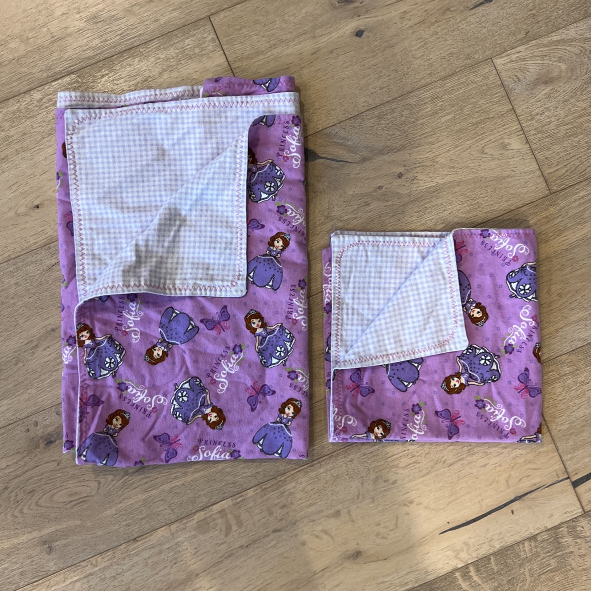 Matching Princess Sofia Blankets For Girl And Doll