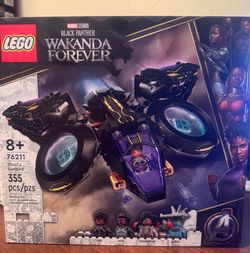 LEGO Marvel Blank Panther’s Shuri’s Sunbird ( 76211) building set-NEW!