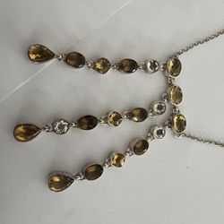 Silver 925 Necklace For Lady Nice 