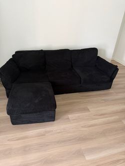 Dark grey sectional