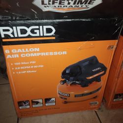 Ridgid 6gal Air Compressor 