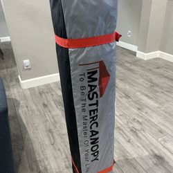 New MASTERCANOPY Durable Pop-up Canopy Tent with Roller Bag (10x10, White)