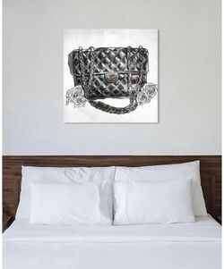 The Oliver Gal Artist Co. 16894_43x43_CANV_XXHD The Fashion Wall Art Decor Collection, Black, 43" x 43"