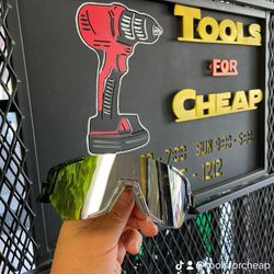 BOMBER JAGER Bomb Safety - Silver Mirror Crystal (Includes microfiber bag) $46