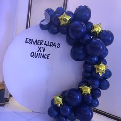 Quinceañera Balloon Decoration 