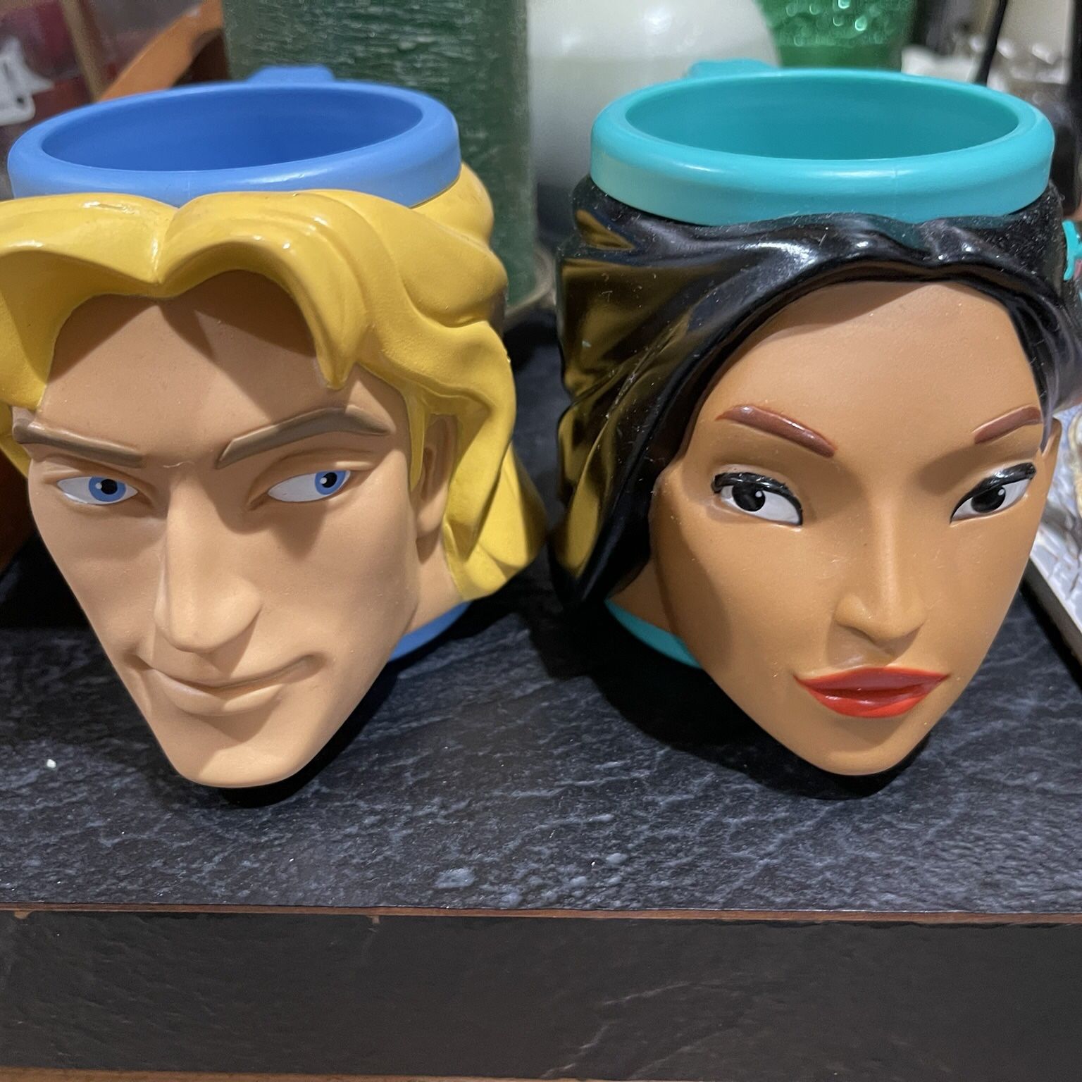 Disney POCAHONTAS & John smith Kids 3D Cup Mug Applause 90s Vintage Rare  Set (2) for Sale in Harlingen, TX - OfferUp