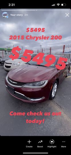 2015 Chrysler 200