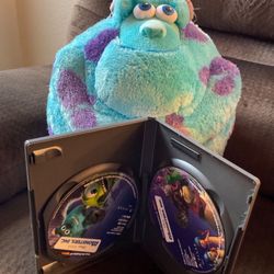 I SULLEY~MONSTERS INC.~soft Toy, Cuddly Toy, Stuffed Toys, Plushies, Plush, 