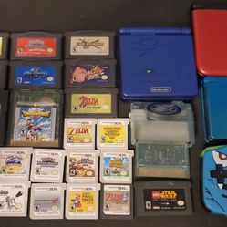 Nintendo 3ds & Gameboy Advance Games 