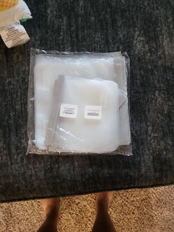 Reusable Ziploc-style bags