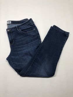 Blue Women's Straight Droit Cotton Blend Reg 12 Skinny Jeans