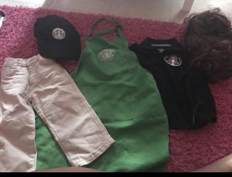 Toddler Starbucks costume 2t