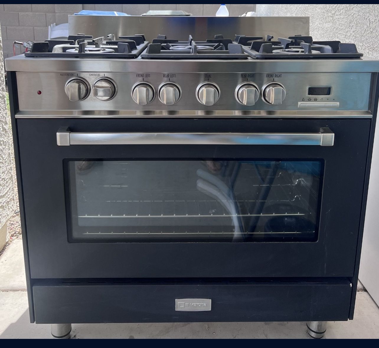Dual Fuel Range Stove