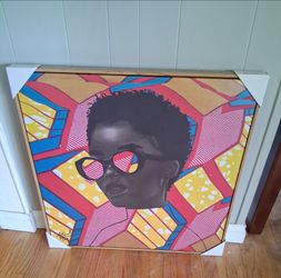 Adekunle Adeleke  framed wall canvas
