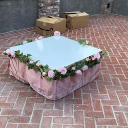 Quinceañera Pedestal—Also For Sweet 16—Dress Shop