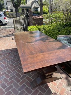8.5x4 Oak Table