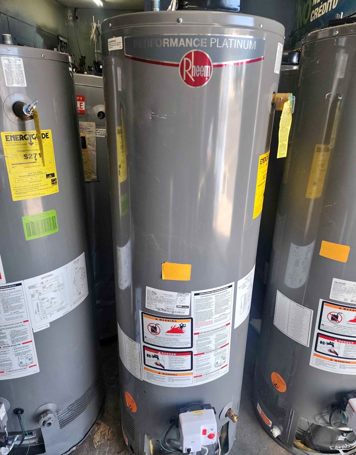 40 Gallon Water Heater Rheem