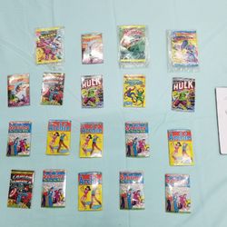16 Rare Sealed bubble Funnies + 3 Leaf Comic Books Rare