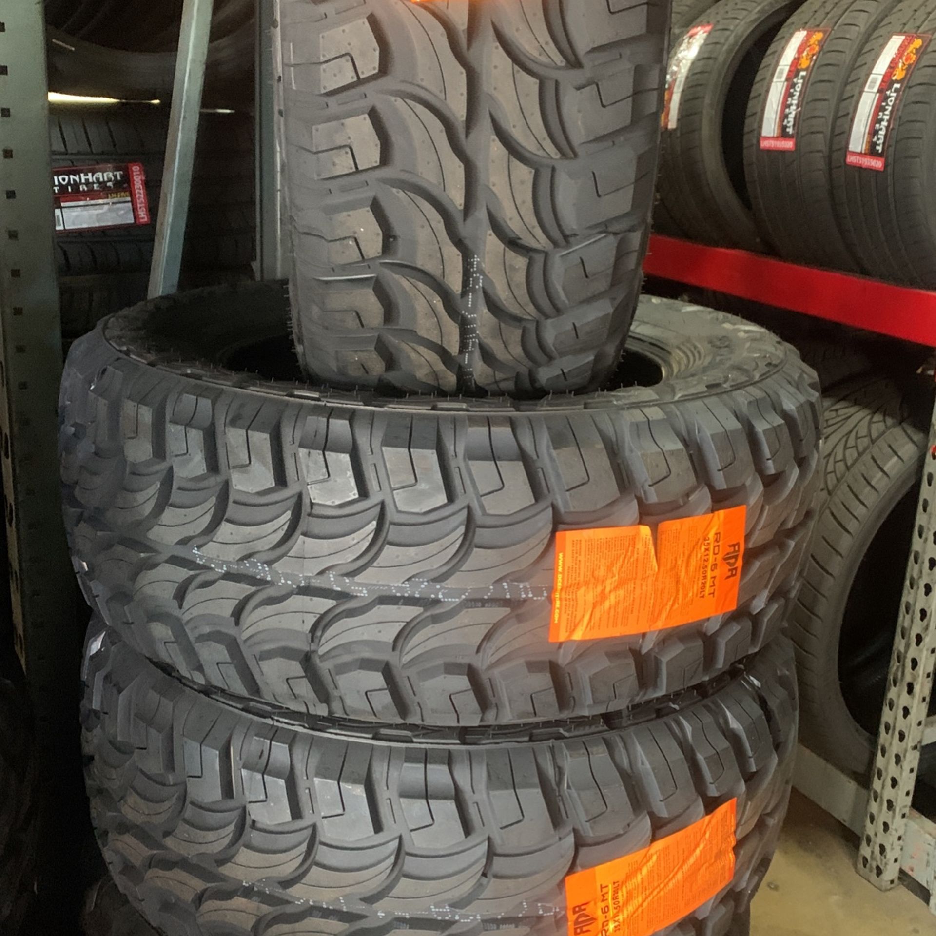 MUD TERRAIN , ALL TERRAIN AND HYBRID TIRES !!!