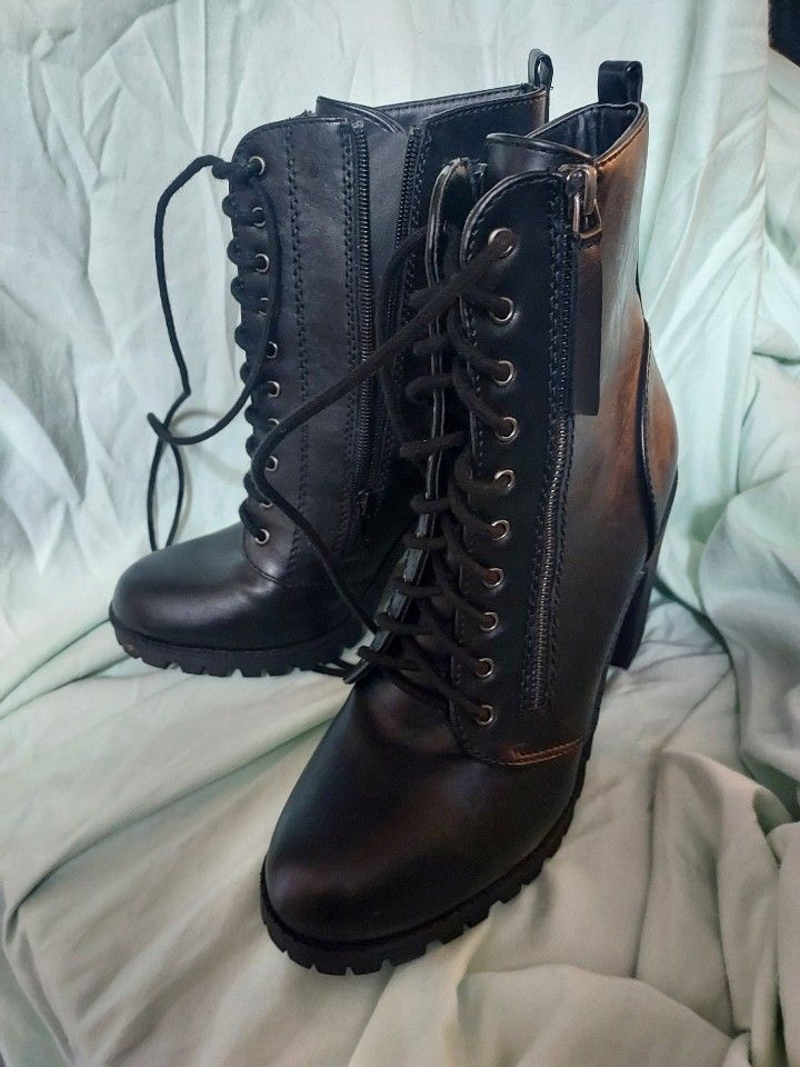 High Heeled Women's Boots