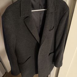 Calvin Klein Wool Coat - Men’s Large New