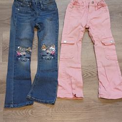 Two Pairs Of Six T Pants 