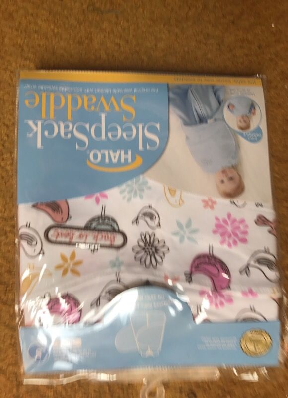 Girls Halo sleep sack swaddle