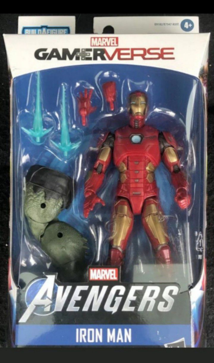 Marvel Legends Gamerverse Avengers Iron Man Collectible Action Figure Toy