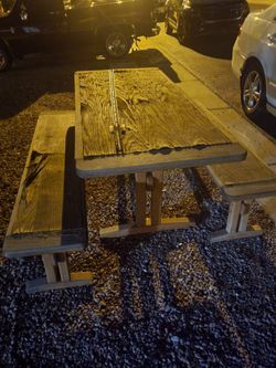 Free Dining table.   Bad shape