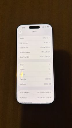 IPHONE 16 pro