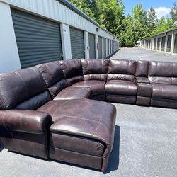 BRAND NEW Leather Sectional Sofa Couch 