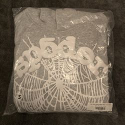 Spider Hoodie Grey Size S, L and XL