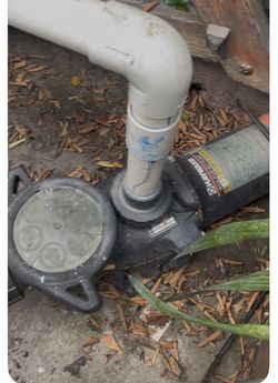 Swimming pool pump & filter