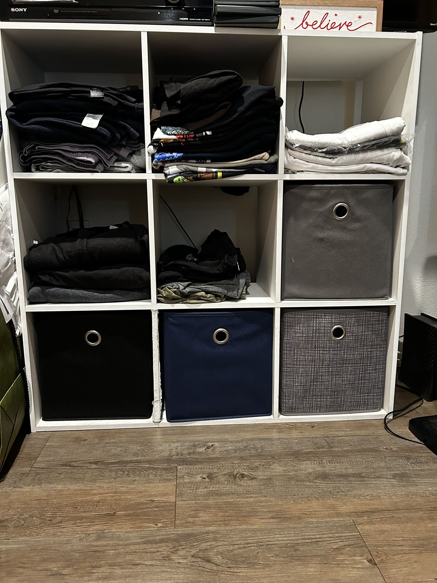 Cube Shelf Organizer