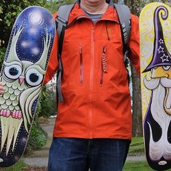 Signed Henry Skateboard Deck two designs to choose From