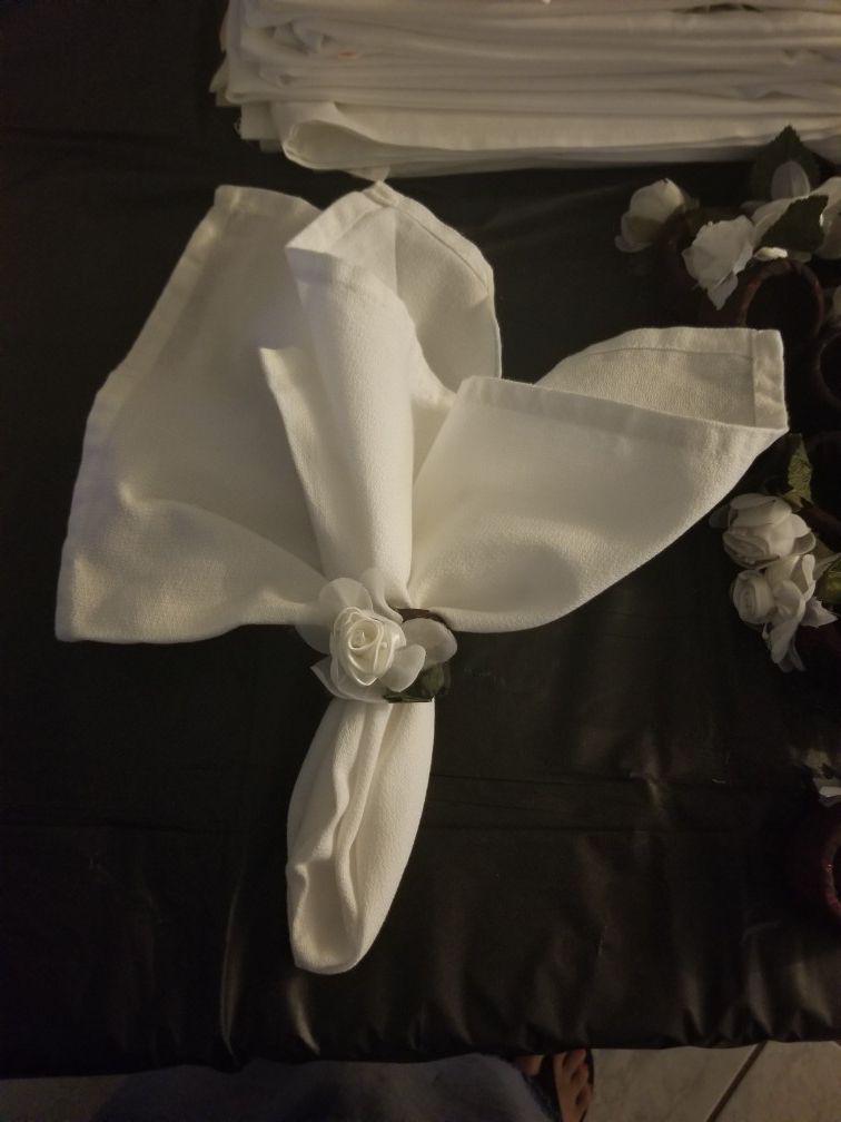 Table cloth napkins napkin holders