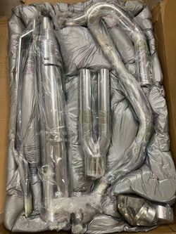 SHARKROAD 2-1 Exhaust System For Harley Touring Exhaust For 2017-Up HDEX-08BFT/08CFT