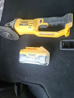 DeWalt 20V Max Angle Grinder with Battery