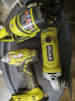Used Ryobi set